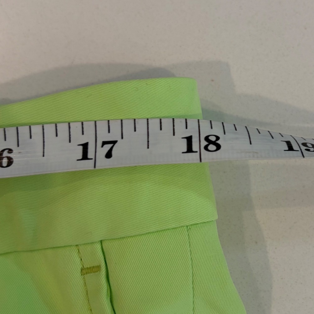 RLX Ralph Lauren Mens Classic Fit Golf Shorts Neon Lime Green Sz 35 Performance - Picture 5 of 6
